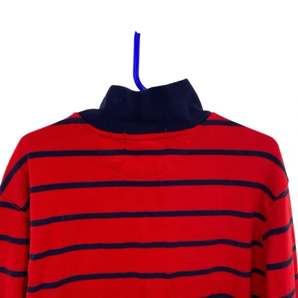 Polo Ralph Lauren Boys Cotton Interlock Stripe Pullover Sweater - Picture 7 of 7